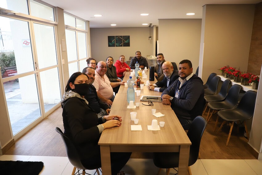 reunião com secretário de defesa civil