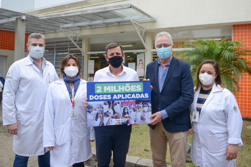 doses aplicadas em São Bernardo