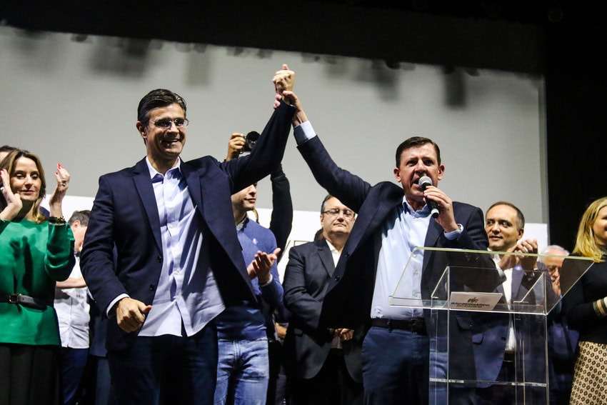 Rodrigo Garcia e Orlando Morando