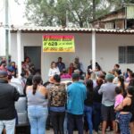 carla morando e moradores da Chácara Baronesa