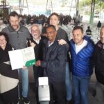 prefeito clóvis volpi, fernando marangoni e thiago auricchio