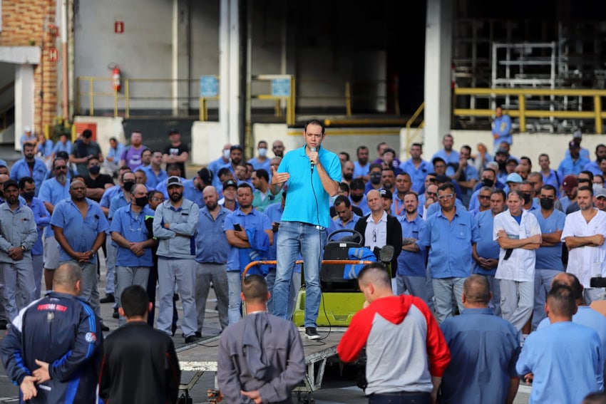 assembleia dos trabalhadores da Volks