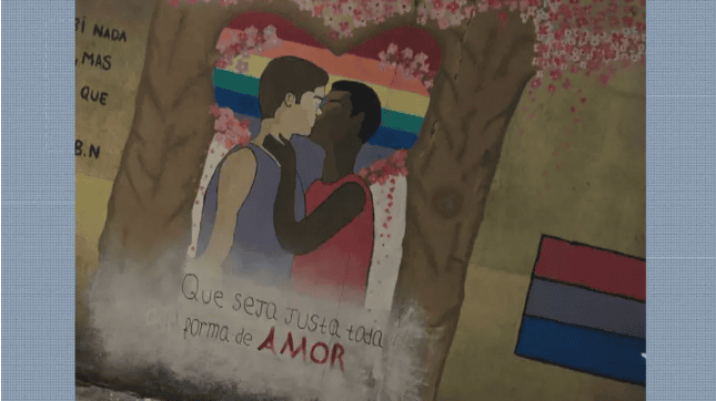 grafite em escola