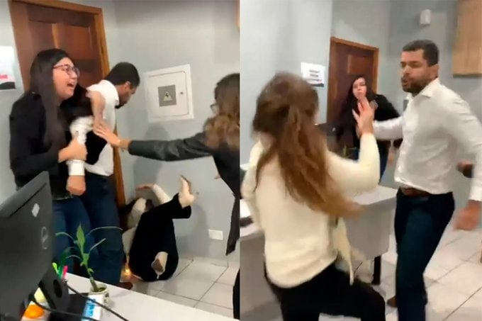 procurador agride colega de trabalho