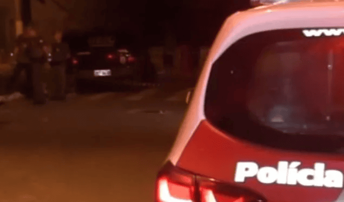 viatura em ocorrência em São Bernardo