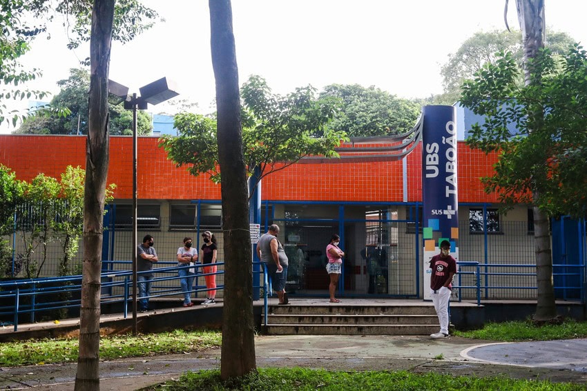 fachada de UBS de São Bernardo