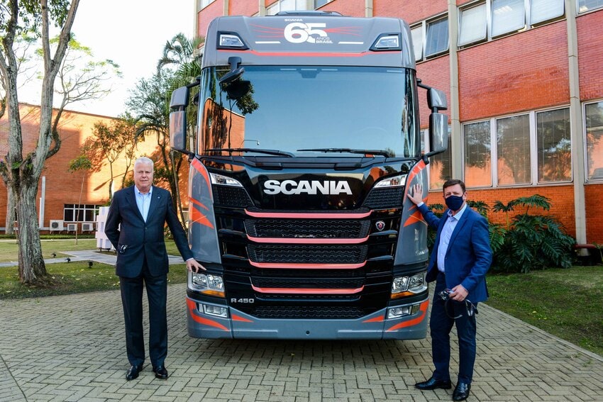 prefeito Orlando Morando na Scania