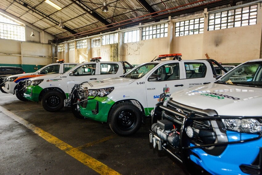 carros para a GCM de São Bernardo