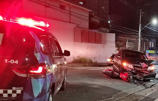 acidente em Santo André