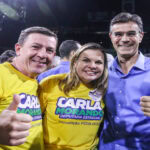 Orlando Morando, Carla Morando e Rodrigo Garcia
