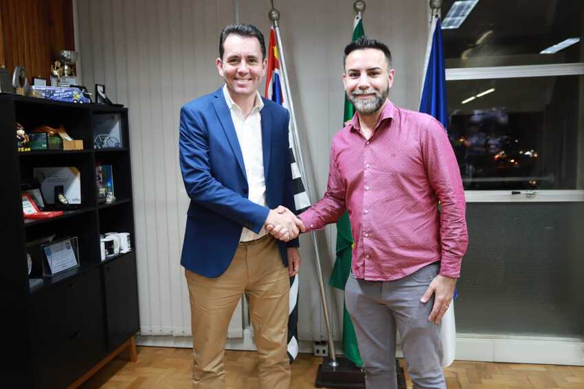 prefeito paulo serra e pedrinho botaro