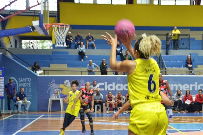 time de basquete de Santo André