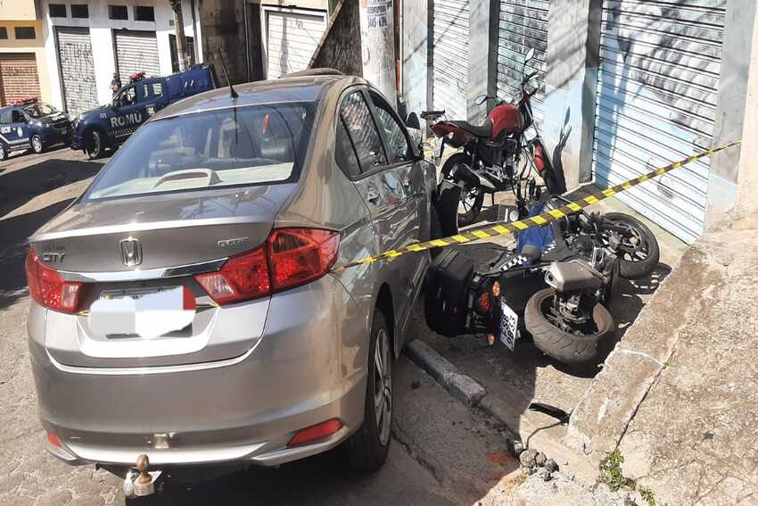 carro roubado na Vila Bocaina em Mauá