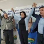 Sinome Tebet, Orlando Morando e Roberto Freire