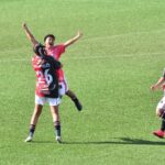 jogadas de Diadema comemoram vitória em cima do Santos