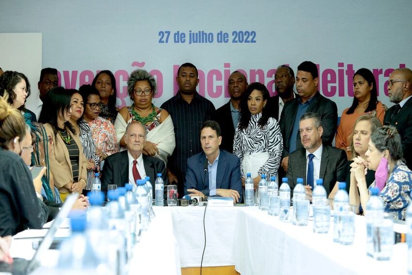 reunião de PSBC, Cidadania e MDB