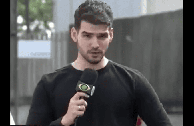 repórter da Band Júnior Rocha