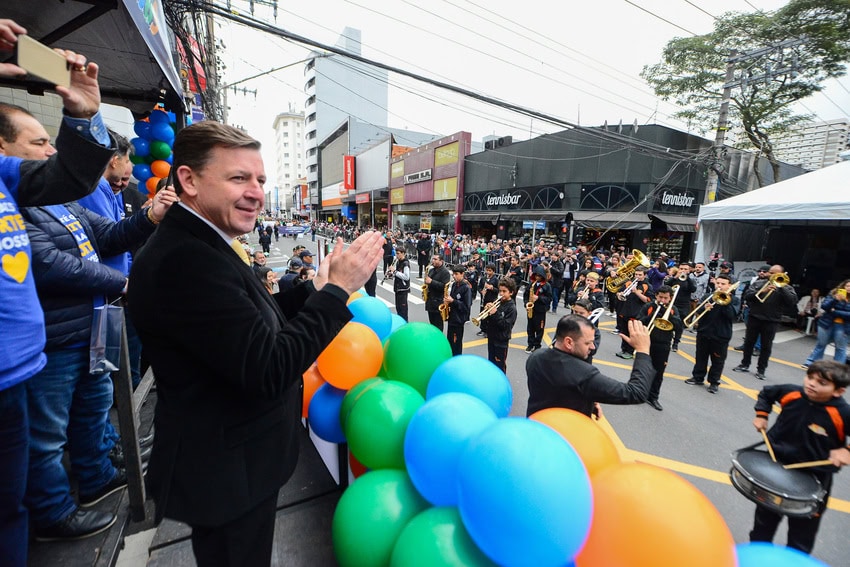 desfile cívico em São Bernardo