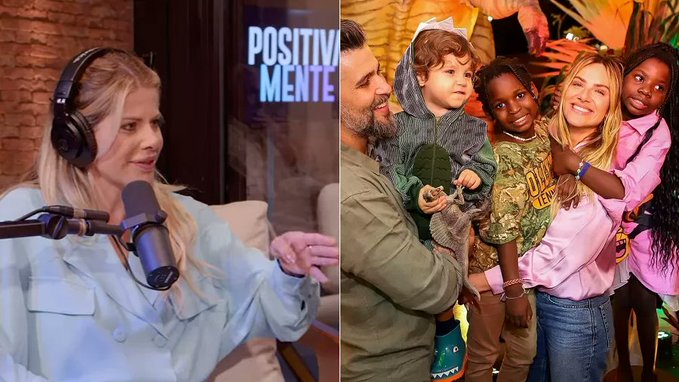 karina bacchi e família de Bruno Gagliasso