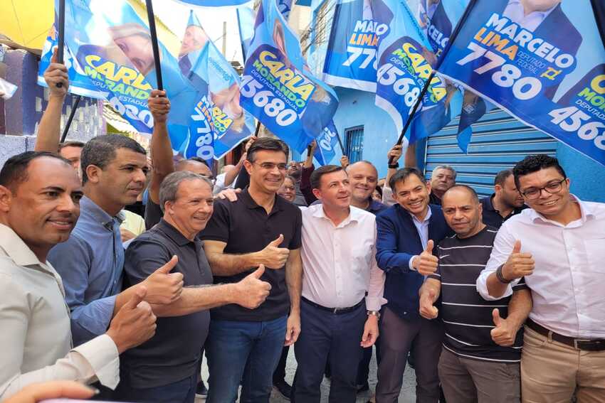 Rodrigo Garcia, Edson Aparecido e Orlando Morando