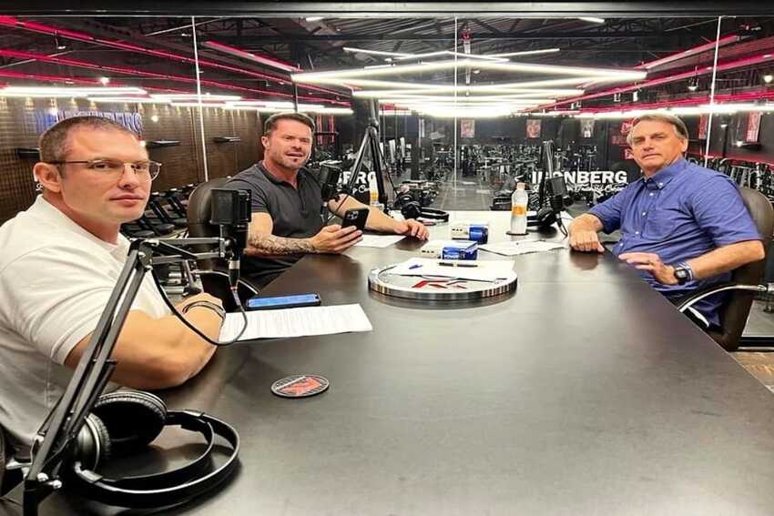 Paulo Muzi, Renato Cariani e Jair Bolsonaro