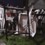 clube destruído
