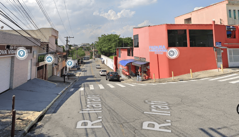 padaria na rua Itararé