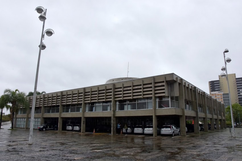 fachada da câmara de Santo André