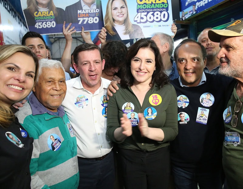presidenciável Simone Tebet