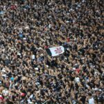 bandeira do Corinthians no Estádio