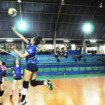 equipe de vôlei de Diadema em quadra