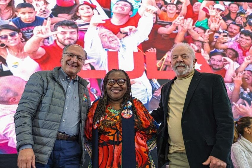 Lula e Alckmin em São Bernardo