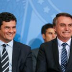 Sérgio Moro e Jair Bolsonaro
