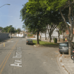 Avenida Ibirapitanga, Vila Pires, em Santo André.