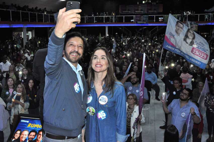 prefeito ricardo nunes e ana carolina