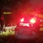 polícia em ocorrência