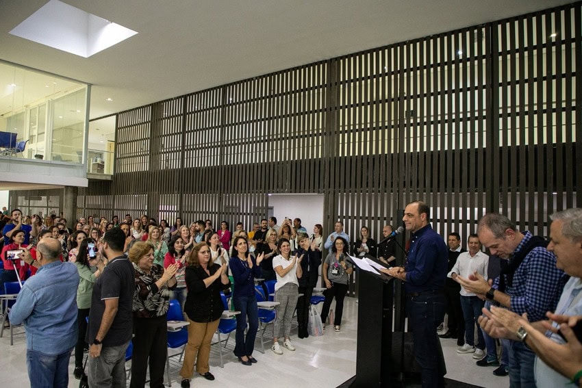 Auricchio e professores