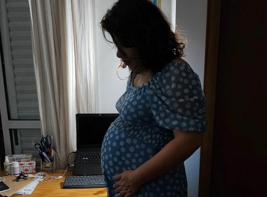 professora grávida