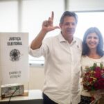 Fernando Haddad e esposa
