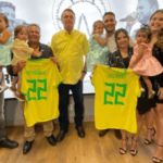 família de henrique & juliano com bolsonaro
