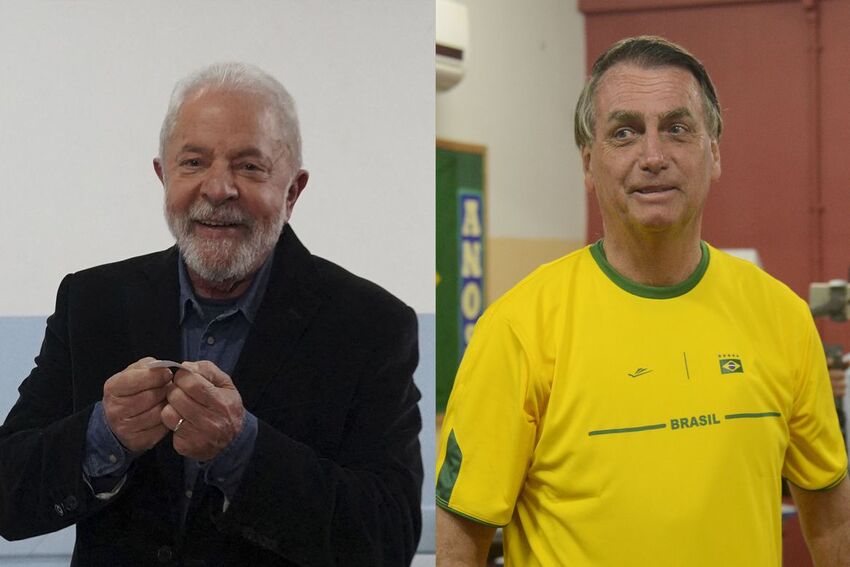 Lula e Jair Bolsonaro