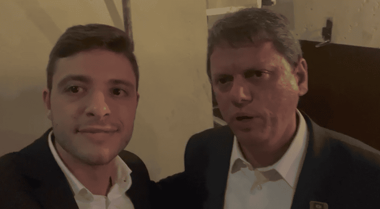 thiago e tarcísio de Freitas