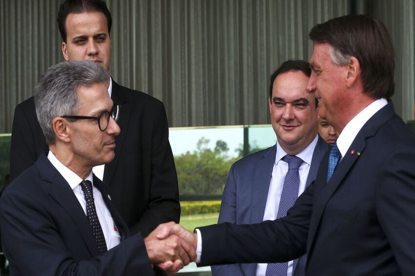 zema e bolsonaro