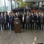 presidente Bolsonaro e ministros