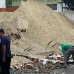 queda de muro em São Bernardo