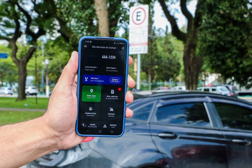Novo app de Zona Azul