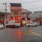 acidente em avenida de Mauá