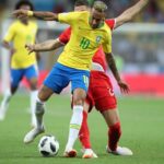 seleção brasileira em campo