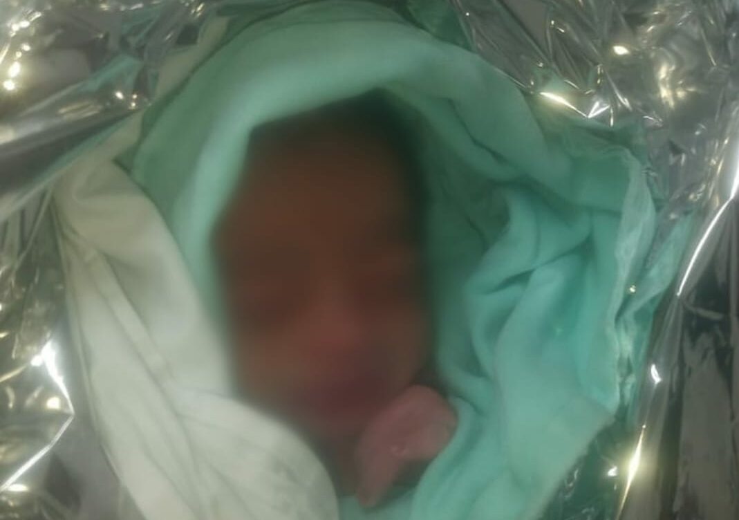 bebê encontrado