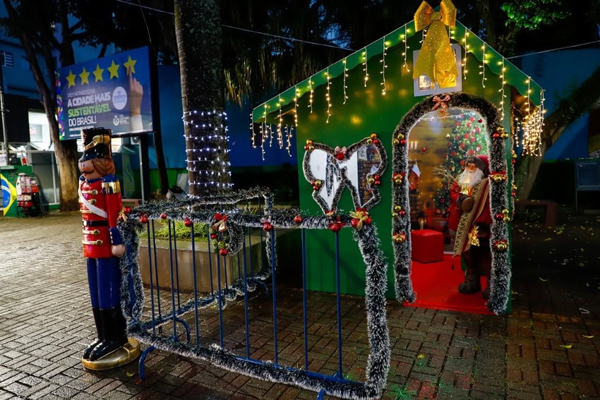 vila de natal em São Caetano